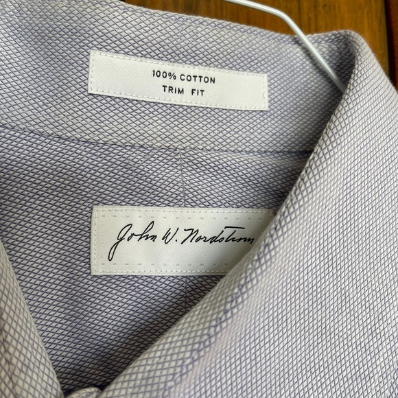 Nordstrom Men’s Dress Shirt 16 | 34/35 Trim Fit - Picture 4 of 8